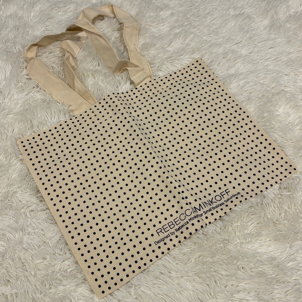Rebecca Minkoff - "Shop Small" Reusable Canvas Tote/Bag - LIKE NEW!